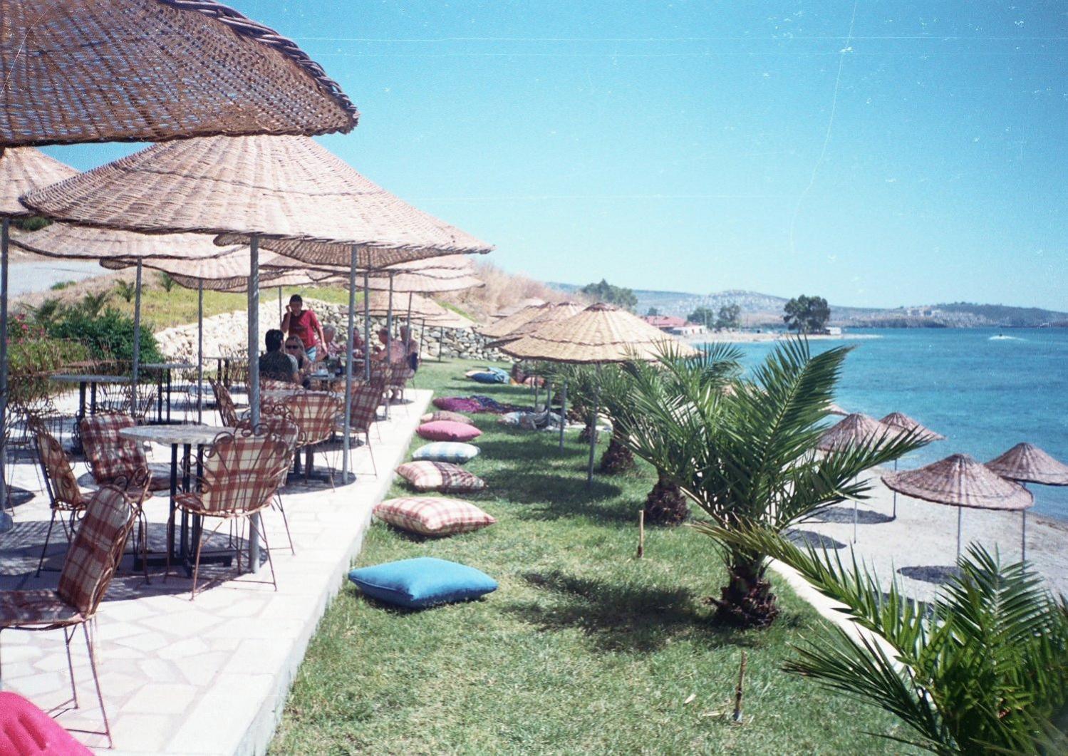 Teras Motel Foça Eksteriør bilde